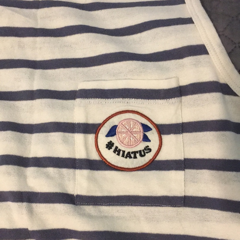 Madewell grapefruit hiatus tank top
